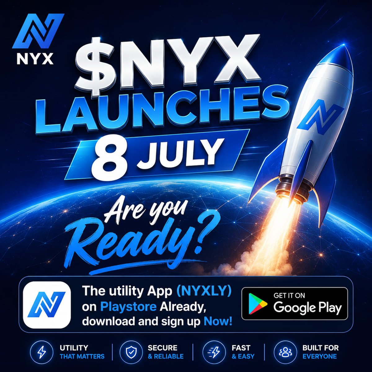 kingIsrael167's tweet photo. @GloriousGl465 Don't just exist online. Own online. #NYXLYAPP + $NYX. https://t.co/a398llfGJu