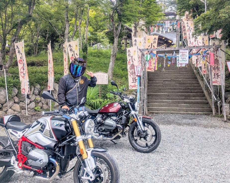 ORUTEGA_STRS's tweet photo. R nineT     &amp;　R12
ラストラン　は、やはり秩父に♪ https://t.co/fKNJde1gvV