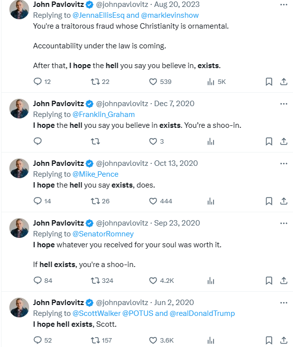 joshghz's tweet photo. @Vols198311 @johnpavlovitz 10000000000% at hypocrite. He just gets a pass with his fanbase because they don't like the same people he screams into the Twitter about. https://t.co/cYlb4lcLrq