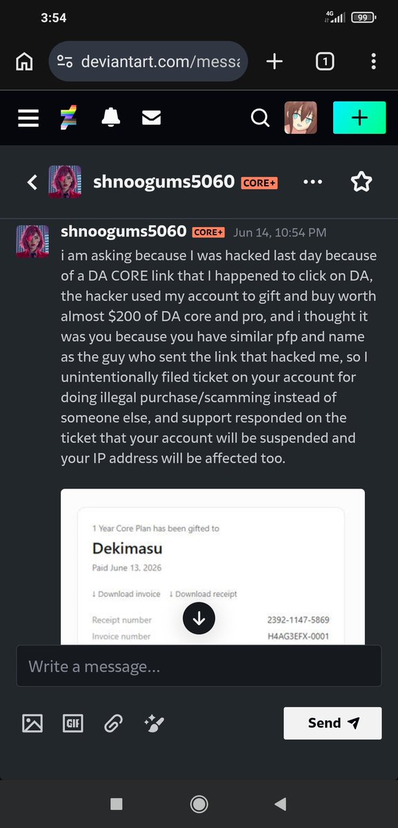 dekima_su's tweet photo. Should I go along with this poor little helpless soul who is definitely not trying to scam me? https://t.co/3pD4kHHZFd