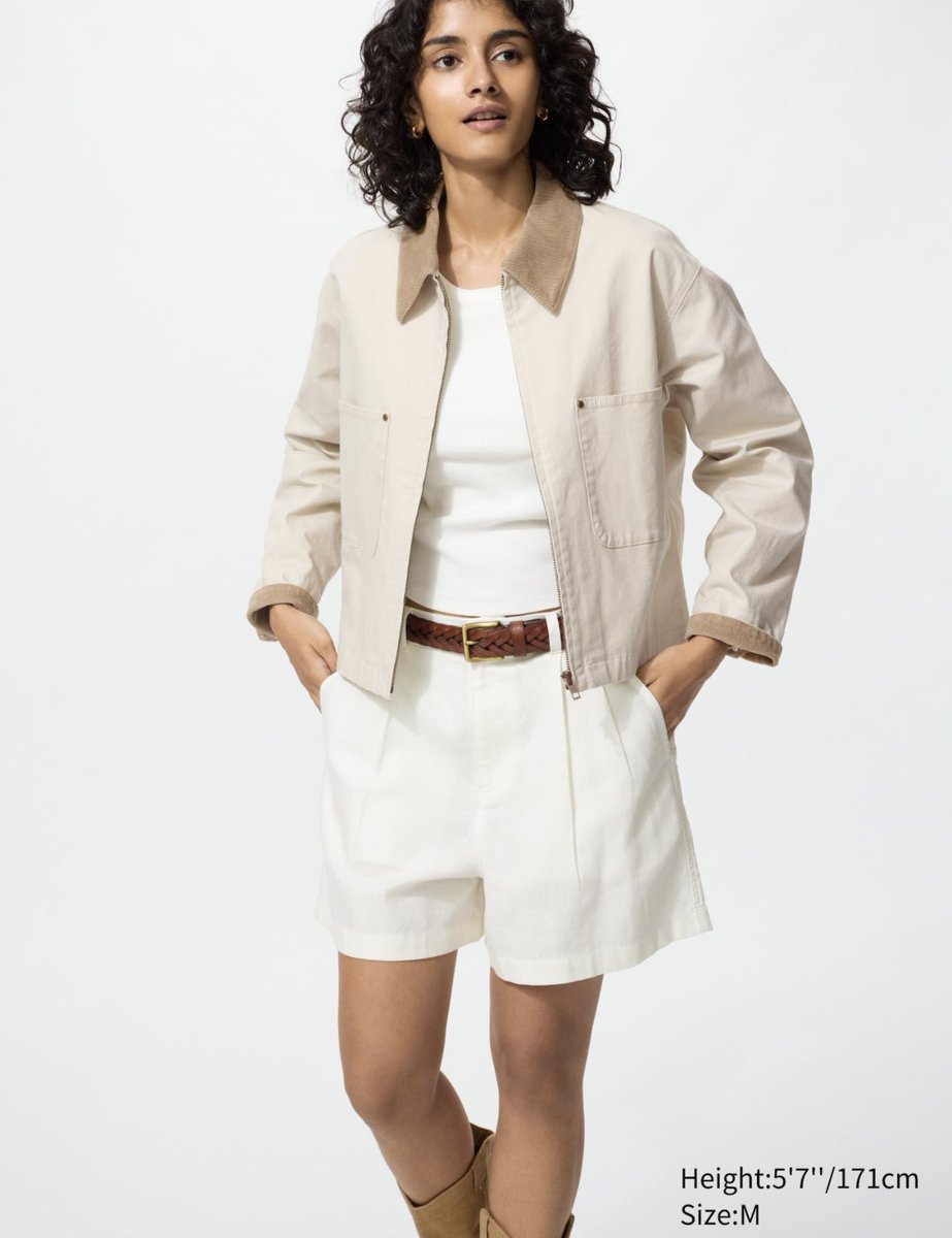 double______b's tweet photo. Zip up short jacket ใส่แค่สองครั้ง ไซส์ s สีตามรูปเลยงับ ซื้อมา 1490 ขาย 900 #เสื้อผ้ามือสอง #uniqlo #uniqloมือสอง #ส่งต่อเสื้อผ้า #ส่งต่อ https://t.co/D7h6U42y6F