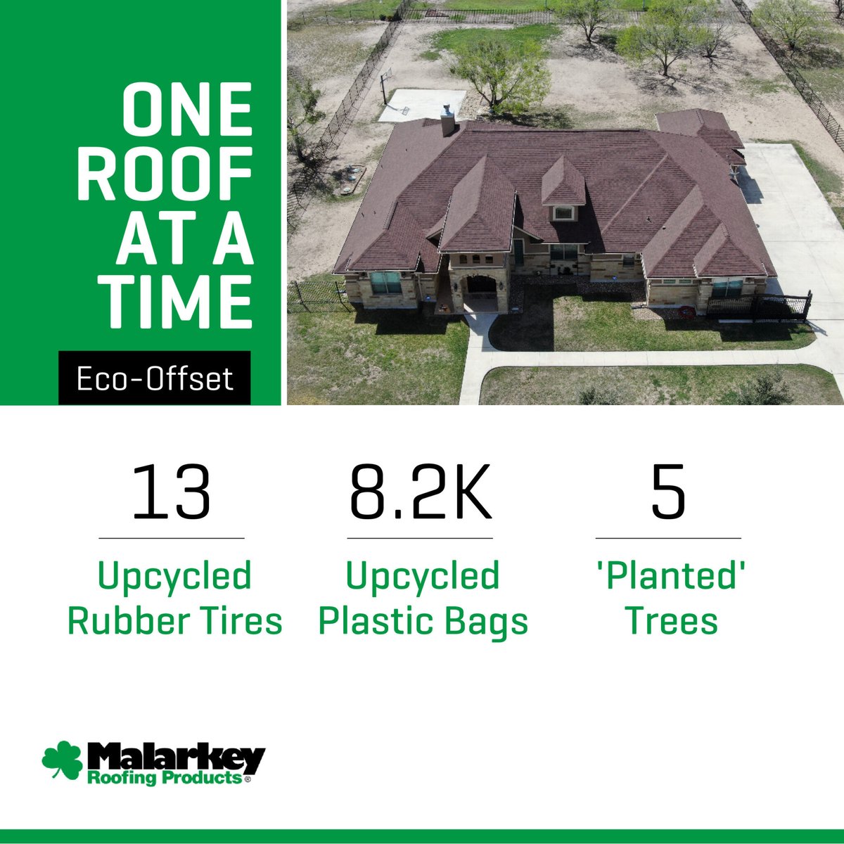MalarkeyRoofing's tweet photo. Can a roof upgrade look great and improve neighborhood air quality?

See how Atrium Roofing used our Vista® AR shingles in Antique Brown to give this San Antonio home ultimate protection against Texas storms using smart, upcycled materials.

Read more: https://t.co/cSTi106E8D https://t.co/C1Opa4jKLx