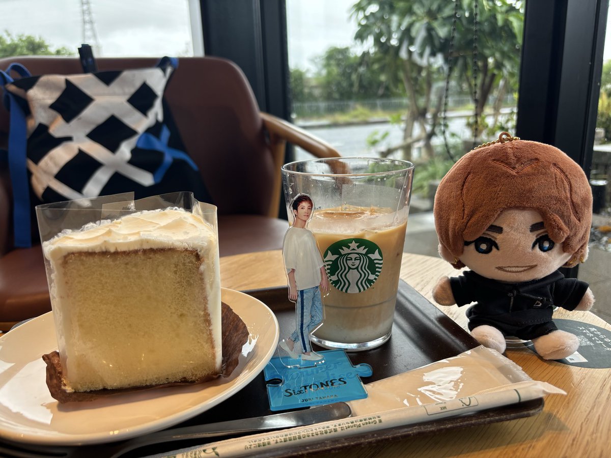 shirop6's tweet photo. お誕生日おめでとう🎂
朝からケーキでお祝い💙
まだ雨ꉂ🤣𐤔
 #田中樹誕生日祭2026  #田中樹誕生日   #SixTONES https://t.co/yi862IsNG6