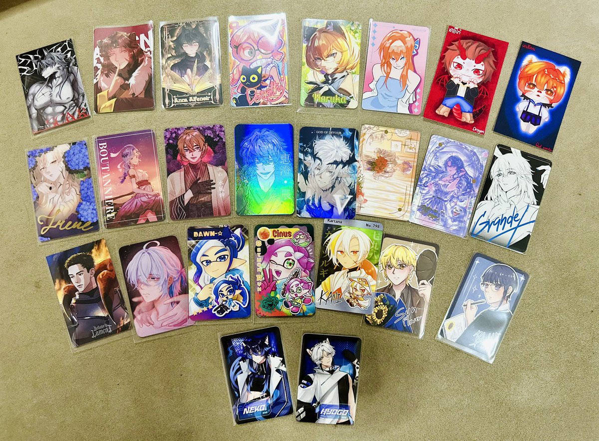 Nunessij's tweet photo. #OCtradingcard
รวม OC Card ที่เทรดในงาน #ComicMania1 #CM1 คับ ขอบคุณที่มาเทรดเด็กๆกันนะครับ พอดีฉุกละหุกนหน่อย เลยทำมาไม่มาก ไว้มีโอกาส งานหน้าๆ เดี๋ยวทำเพิ่มไม่ก็อาจจะเด็กคนอื่นมาเทรดกันอีกนะคับ 😣💓 https://t.co/lnT4oTeUIr