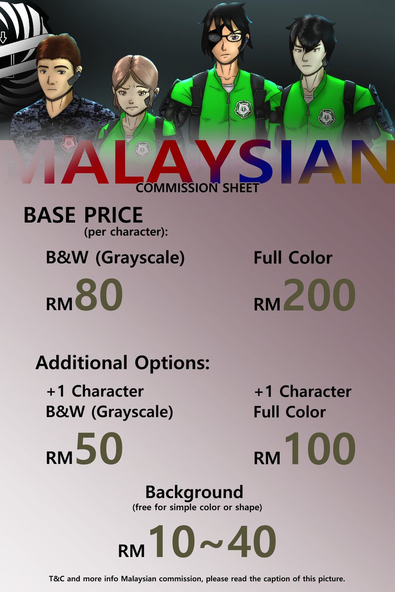 naixa's tweet photo. ==COMMISSION PRICE UPDATED==

I am always open my commission. I have no typical price list for now because I have no restriction on the size types you wanted. You may go to the website for more info.

More details: https://t.co/Mfh92imDOv https://t.co/ELUAFz5A3F