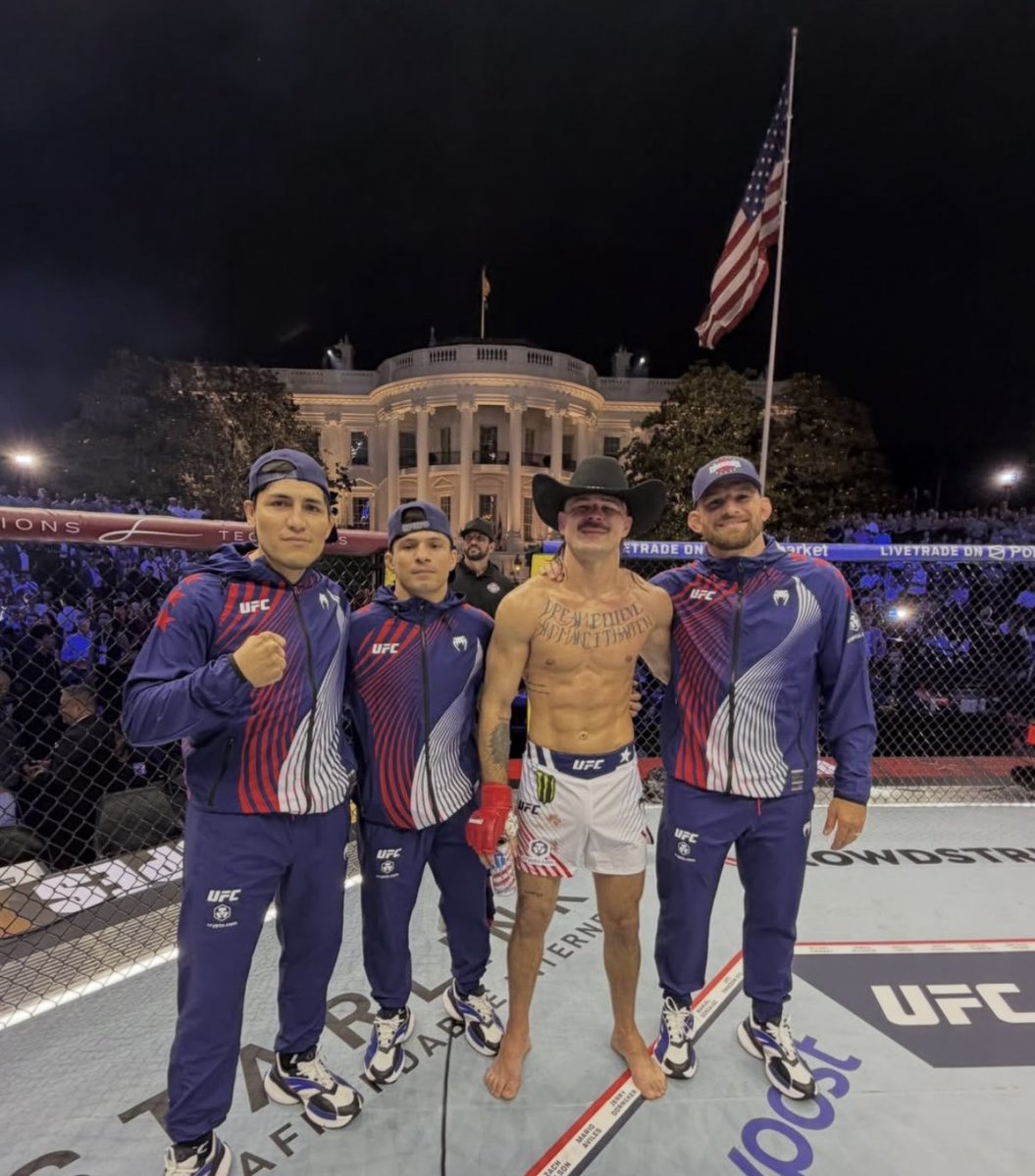 stillyboys_'s tweet photo. HISTORY. 🇺🇸

#stillyboys #ufcfreedom250 https://t.co/hdEDr5zELv