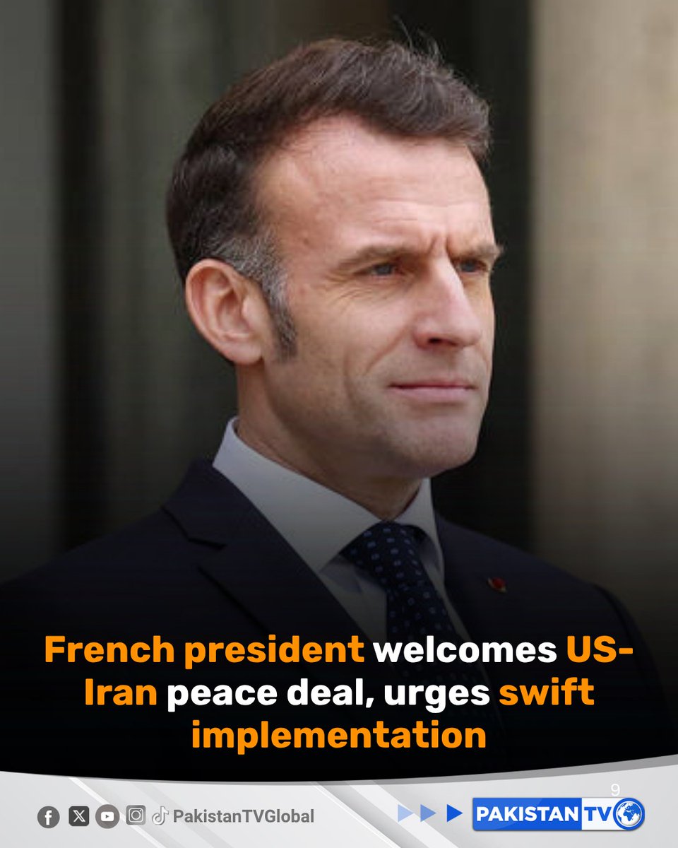 French President Emmanuel Macron welcomed a newly announced agreement between th...