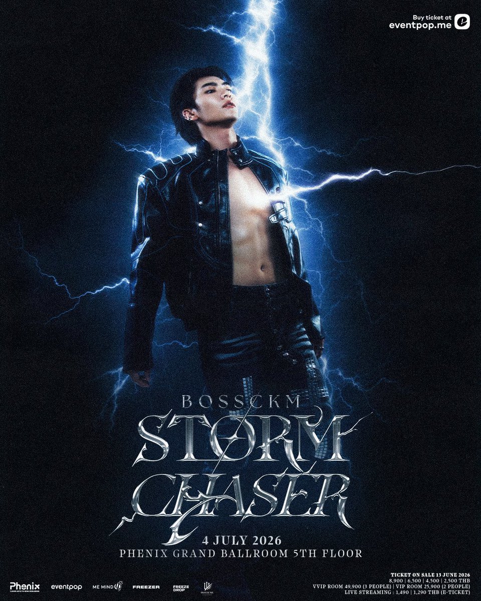 Freezedroplabel's tweet photo. อัพเดทโซนบัตรที่ยังมีที่ว่างอยู่นะครับ 

⚡️โซน On Ground ⚡️
🌪️ TORNADO : 🔴จำหน่ายหมดแล้ว 
🌪️ HURRICANE : 🟢มีที่นั่งว่างอยู่
🌪️ TYPHOON : 🟢มีที่นั่งว่างอยู่
🌪️ CYCLONE : 🟢มีที่นั่งว่างอยู่

⚡️โซน CLOUD LOUNGE ⚡️
[VIP] BLACK CLOUD : 🔴จำหน่ายหมดแล้ว
[VVIP] SILVER CLOUD : 🔴จำหน่ายหมดแล้ว

🎟️ เปิดจำหน่ายบัตรแล้วตอนนี้
สามารถซื้อบัตรได้ทาง Eventpop
🔗 https://t.co/GYsQTaGiMk
.
🎟️Tickets sale now
Get your tickets at https://t.co/SPQIMESL6H
🔗 https://t.co/GYsQTaGiMk

STORM CHASER TICKET DAY
#กดบัตรBOSSCKMStormChaser
#BOSSCKM
#Bosschaikamon
#FreezeDrop