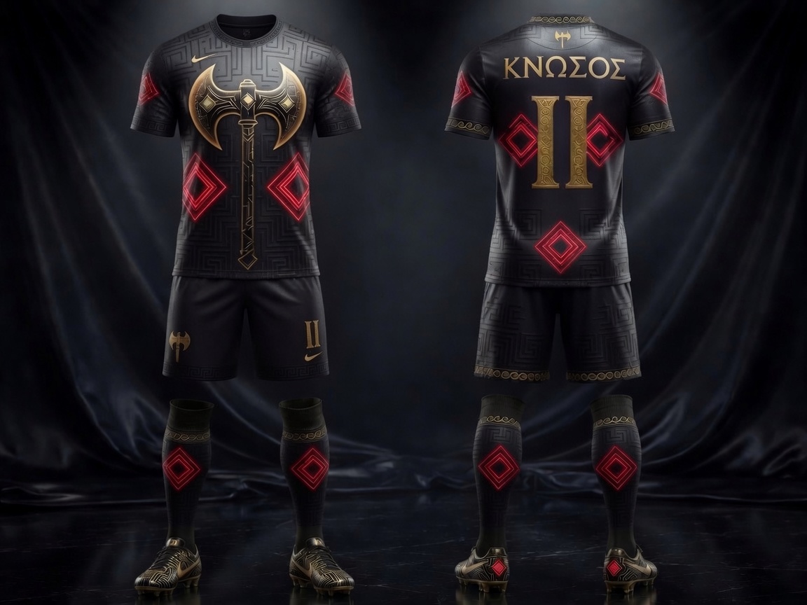 Dav66352635859's tweet photo. 5/8🧵
#GreekHistory #Minoan #Hellenic #Football #FootballKit #JerseyDesign #KitDesign #AncientGreece https://t.co/MCo8wiu0M1