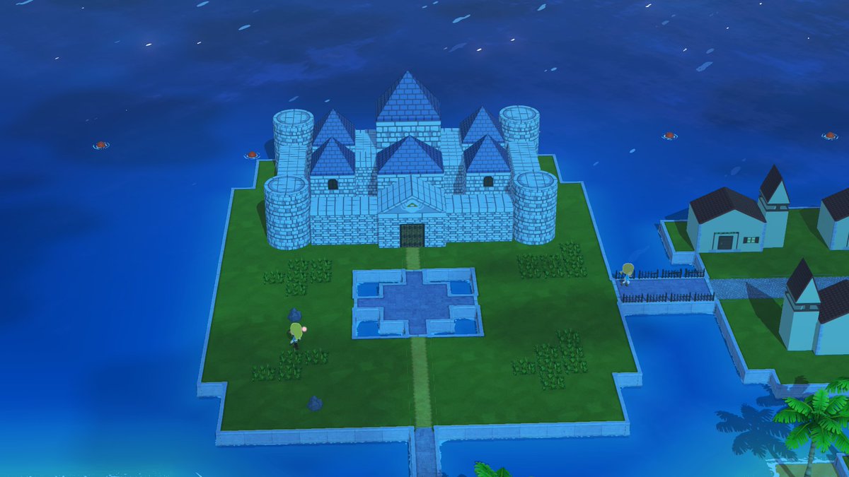 Lyonel_Dangue's tweet photo. My atempt at making Hyrule Castle from Ocarina of Time and Hateno Village from Breath of the Wild in Tomodachi Life https://t.co/nEDVXoPVRZ