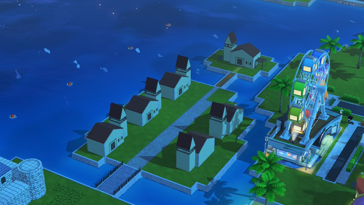 Lyonel_Dangue's tweet photo. My atempt at making Hyrule Castle from Ocarina of Time and Hateno Village from Breath of the Wild in Tomodachi Life https://t.co/nEDVXoPVRZ