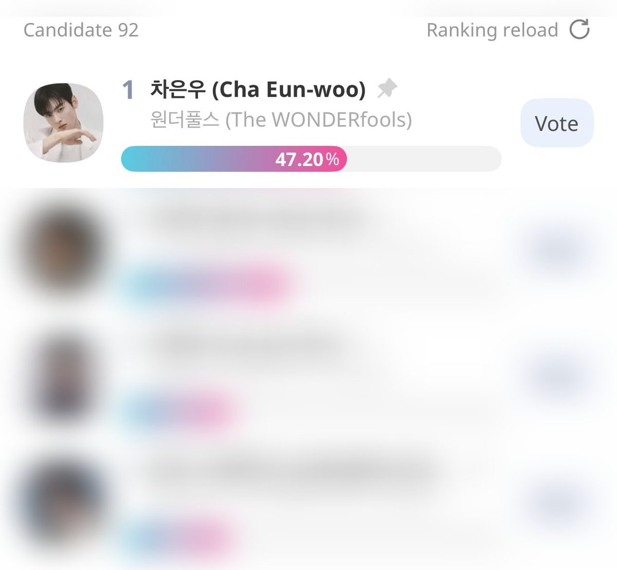 cew_br's tweet photo. 🚨 Mais uma votação importante para apoiar o nosso Eunwoo!

Por sua atuação como Lee Unjeong em The WONDERfools, Cha Eunwoo está entre os indicados ao prêmio de Popularidade na categoria "Outstanding Asian Star" do Seoul "International Drama Awards 2026." 

📲 Como participar:
• Vote pelo Idolchamp
🔗 https://t.co/7LITQ8VbsM

• Cada voto custa 20 🩷 Rubis Chasim
• Limite de 100 votos por dia
• Junte seus rubis diariamente para aproveitar ao máximo seus votos

🗓️ Período de votação

🇧🇷 Horário do Brasil
⏰ Início: 14 de junho, às 22h
⏰ Encerramento: 14 de julho, às 11h59

🇰🇷 Horário da Coreia (KST)
⏰ Início: 15 de junho, às 10h
⏰ Encerramento: 14 de julho, às 23h59

🏆 Além do troféu de Outstanding Asian Star, o vencedor também receberá uma campanha de anúncio em vídeo como prêmio.

Vamos apoiar o Eunwoo e ajudá-lo a conquistar mais esse prêmio e reconhecimento! 💙✨

#CHAEUNWOO #차은우 
#TheWONDERfools #원더풀스
@CHAEUNWOO_offcl