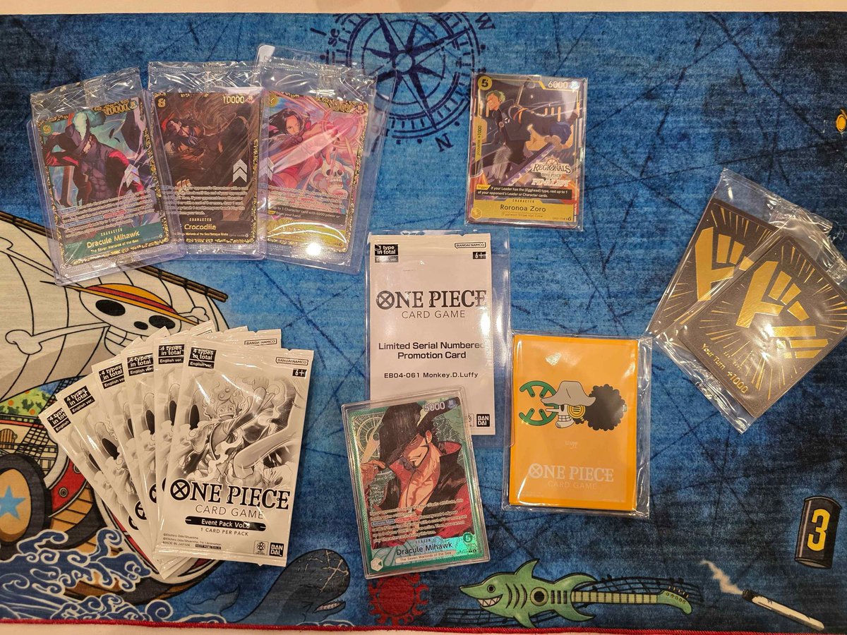 SteeIStrife's tweet photo. Toronto OPTCG Regional TOP 8

R1 Nami (N) ✅
R2 R/G Luffy (N) ✅
R3 Lucy (N) ✅
R4 Nami (Y) ✅
R5 Nami (Y) ✅
R6 PEnel (N) ❌
R7 Lucy (N) ✅
R8 Nami (Y) ✅
R9 Lucy (N) ✅
R10 Nami (Y) ✅

Top 32 PEnel ❌✅✅
Top 16 (STREAM) Nami ❌✅✅
Top 8 PEnel ❌❌

PEnel too strong :/ https://t.co/V00dh7pAaF