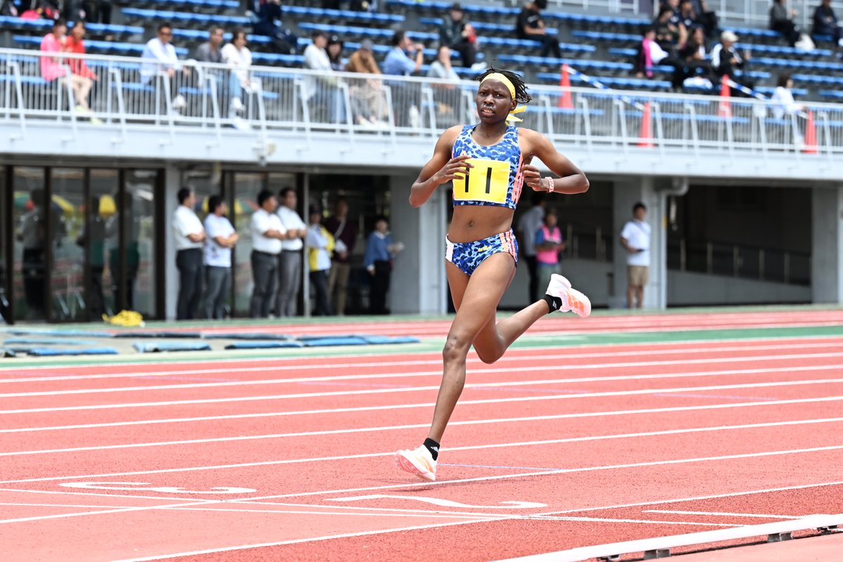 Getsuriku's tweet photo. #IH南関東
女子3000m
🥇アカイ・メアリー（白鵬女3神奈川）9.07.19
🥈櫛渕光愛（白鵬女2神奈川）9.23.87
🥉井上穂奏（東海大相模3神奈川）9.24.60
白鵬女の2人が1500mに続き、ワン・ツー✨

神奈川県勢が1～5位を占める！ https://t.co/HnaUC0oEJy