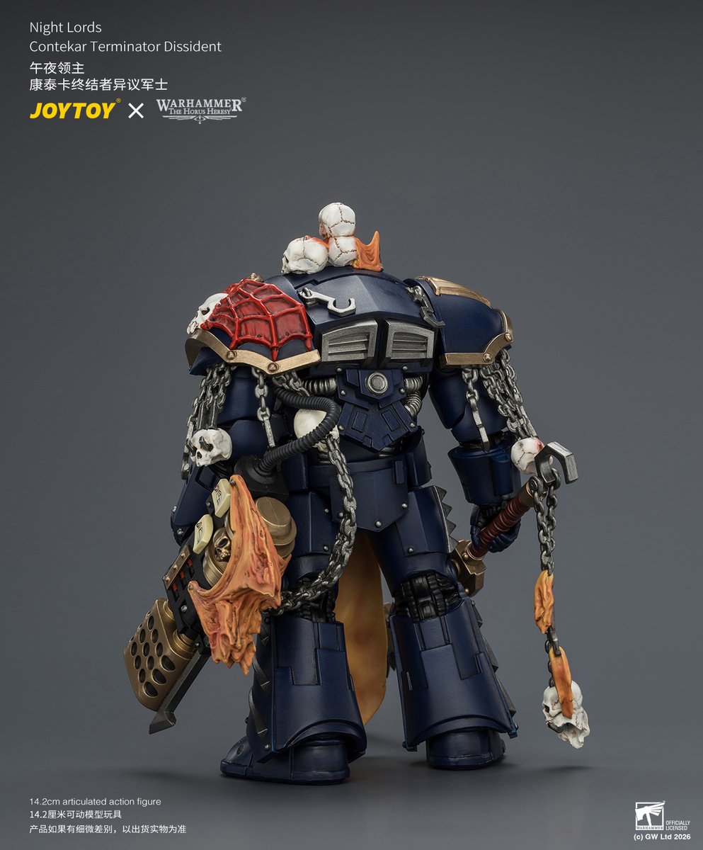 Joytoy_official's tweet photo. Night Lords
Contekar Terminator Dissident
#warhammer30k #warhammercommunity #warhammer #joytoy #toyphotography #toy #toyphoto #actionfigure #actionfigures #joytoyactionfigure https://t.co/JZcBd5VIep