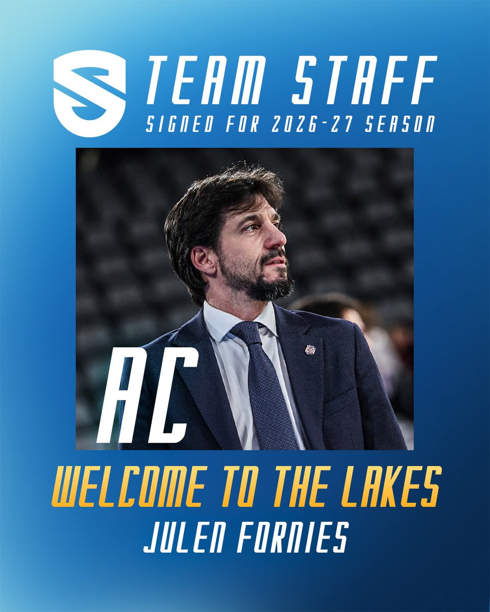 shigalakestars's tweet photo. TEAM STAFF SIGNED FOR 2026-27 SEASON 🤝

滋賀レイクスはジュレン・フォー二エス アシスタントコーチ（Super Agropal Palencia🇪🇸 AC）と2026-27シーズンの契約を締結致しましたので、お知らせいたします。🆕

フォーニエスAC、眞庭GMのコメントはニュースリリースに掲載しています📝
https://t.co/tGsmN4hE1d

#滋賀レイクス