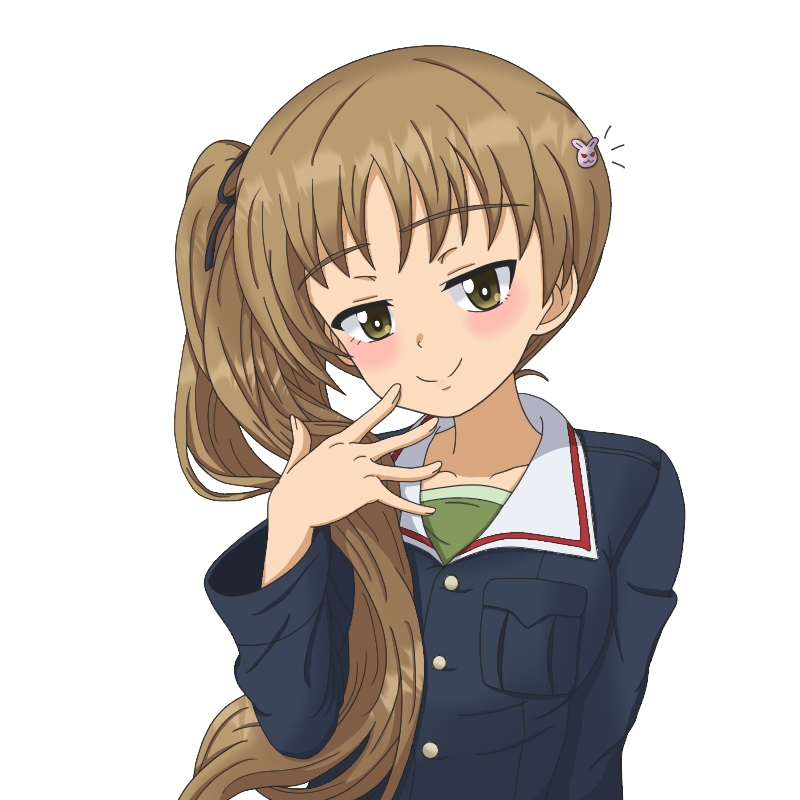 ggon_grim's tweet photo. #大野あや生誕祭2026 
#大野あや生誕祭 
#ガルパン #garupan 
一昨年のイラストを再掲します。 アヤちゃん、誕生日おめでとう！🎉🎉🎂 https://t.co/T4UaodJrWc