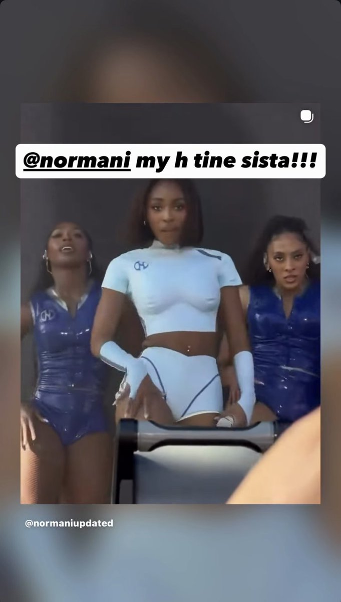 NormaniUpdate's tweet photo. .@themonaleo’s Instagram story https://t.co/JRUw8W1A0Z