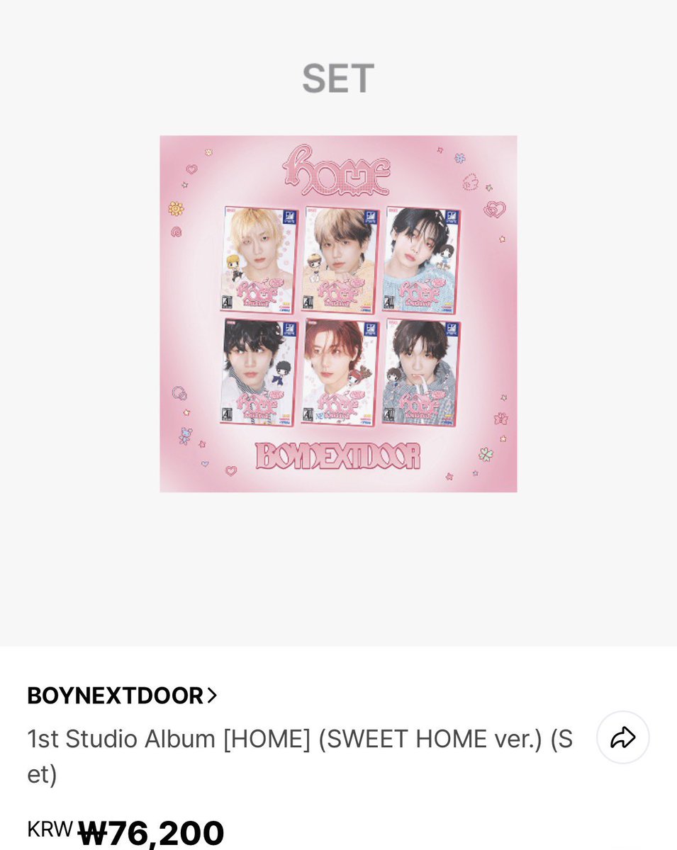 hangsan_7's tweet photo. 보넥도 boynextdoor bnd 미개봉 앨범 양도 메이크스타

- HOME 버전 1set (1.8)
- Sweat Home 버전 1set (3.8)
- 위버스 버전 1set (2.0)

bluk⭕️ 대량구매 가능
세트로만 거래합니다

7월 중 배송 가능 ㅠㅠ

연락주세요!
https://t.co/HmV9Q0vMsm https://t.co/76wtlbbeXD