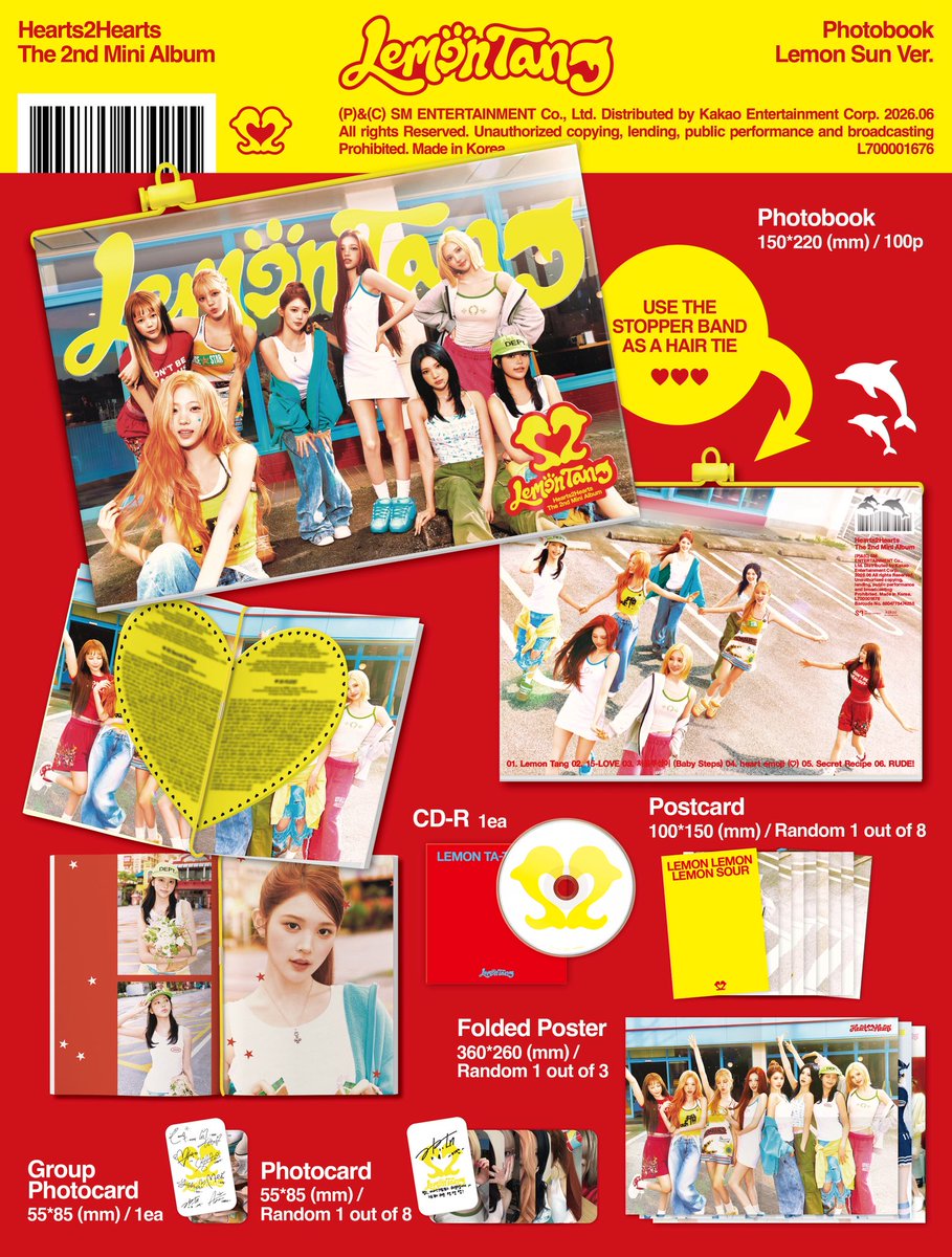 haetnimgo's tweet photo. open sharing 
lemon tang pob pre order benefit album

🍋 photobook sealed
— 135k dp 70k

beli 1 = random
beli 2 = set cover

t. lemon tang hearts2hearts h2h pc photocard pob album photobook https://t.co/OjFBodgJXu