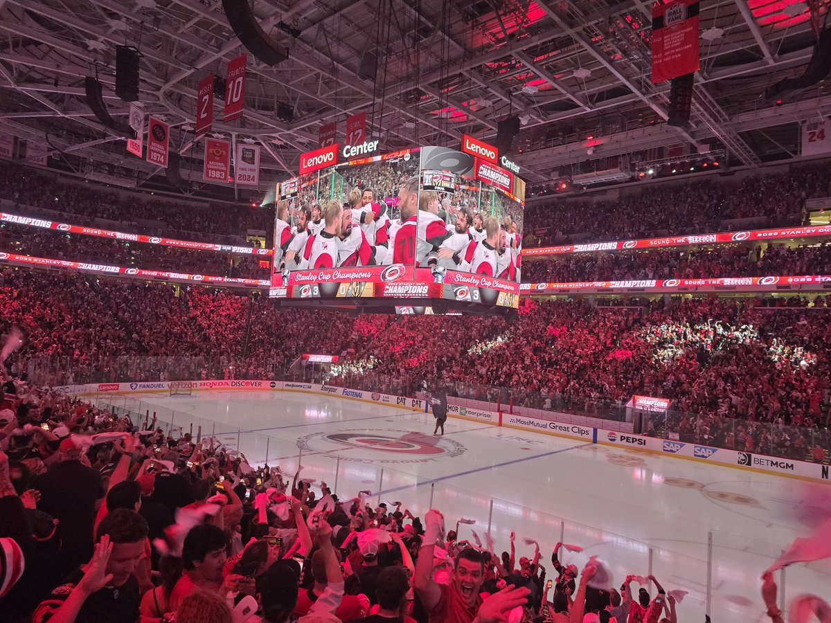 engineer91ncsu's tweet photo. Stanley Cup Champion!
#SoundtheSiren https://t.co/VyyRgtyUdg