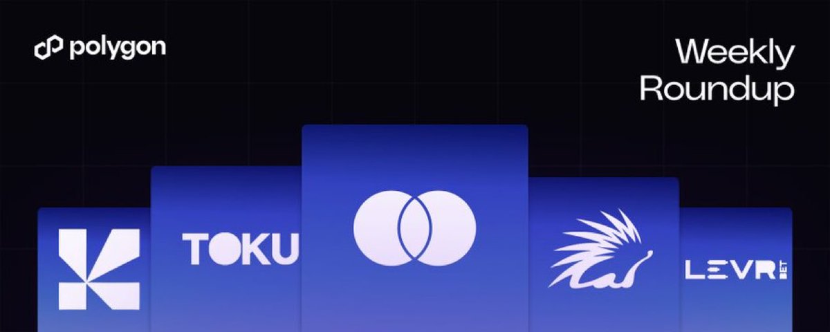 MatrixStake's tweet photo. .@0xPolygon weekly update is here 💜 

✅ @Mastercard launches Agent Pay for Machines with Polygon as founding partner
✅ @Spiko_finance  crosses $174M+ tokenized T-bills on Polygon
✅ @usetoku launches stablecoin payroll on Polygon for global teams
✅ @koshmoney launches USD accounts on Polygon for Asia creators
✅ @Levr_Bet crosses $250K Polygon Trails volume for 1-click bet funding
✅ @hexens opens Builder Support audit slots for Polygon builders
✅ Polygon hits @FortuneMagazine Crypto companies top 100 list
✅ @aifinpay launches autonomous AI payments on Polygon
✅ @Quicknode launches 1M free RPC requests/month via x402 on Polygon

Congratulations 🎉