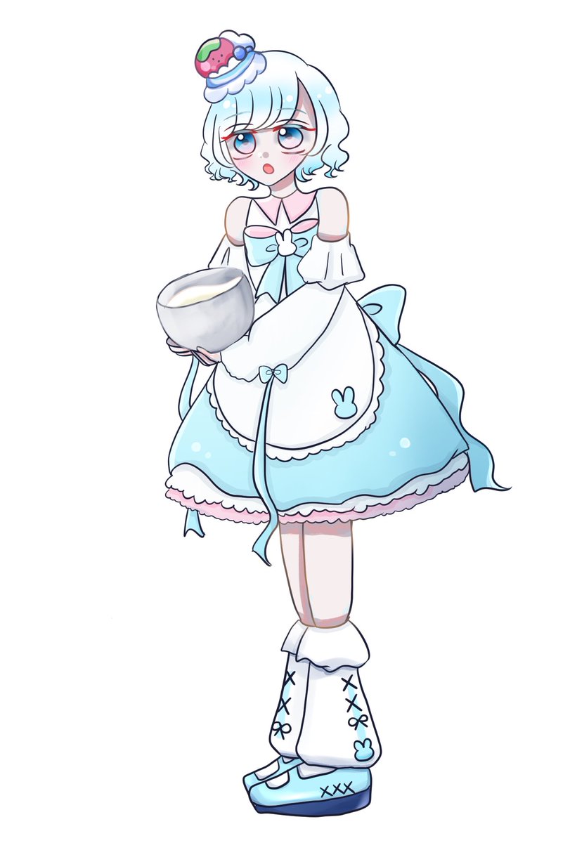 ZUTTOGAMES's tweet photo. せかうさ、シフォンちゃん！可愛い！🐇🩵🤍🐇
ミニも描いて、ディスプレイも作って！未来の鈴音に託します https://t.co/SozsgO6fSs