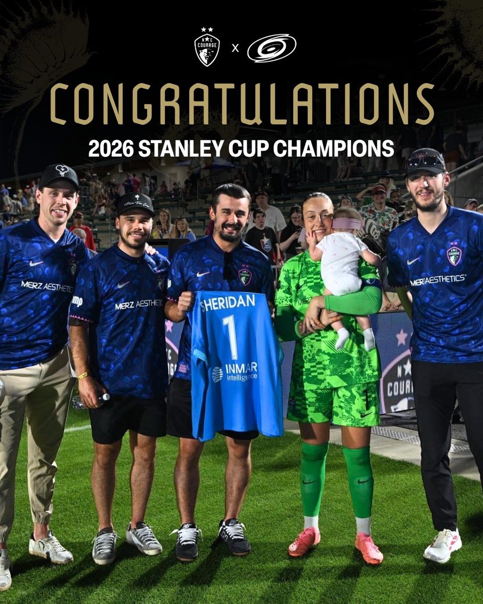 TheNCCourage's tweet photo. CHAMPIONS IN CAROLINA 🏆 https://t.co/Wq8nGNp4bc