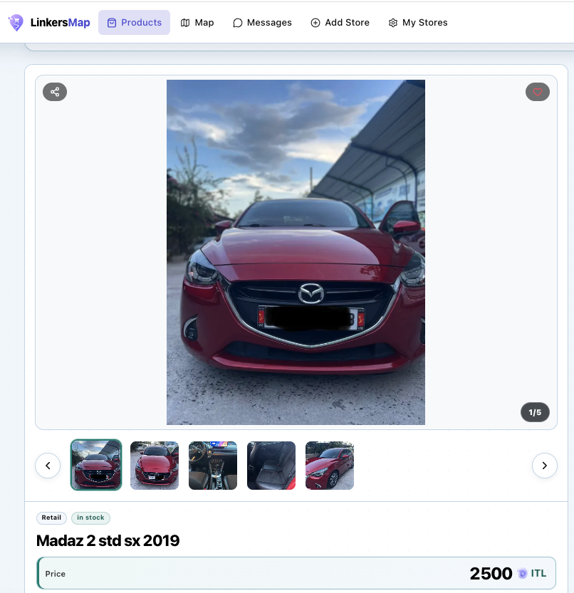 Nicolas_itl's tweet photo. Would you spend 2500 ITL on a Mazda 2? For me, I would consider it if it were under 100 ITL. But 1500 ITL is too much. https://t.co/4dbZgnNQXu