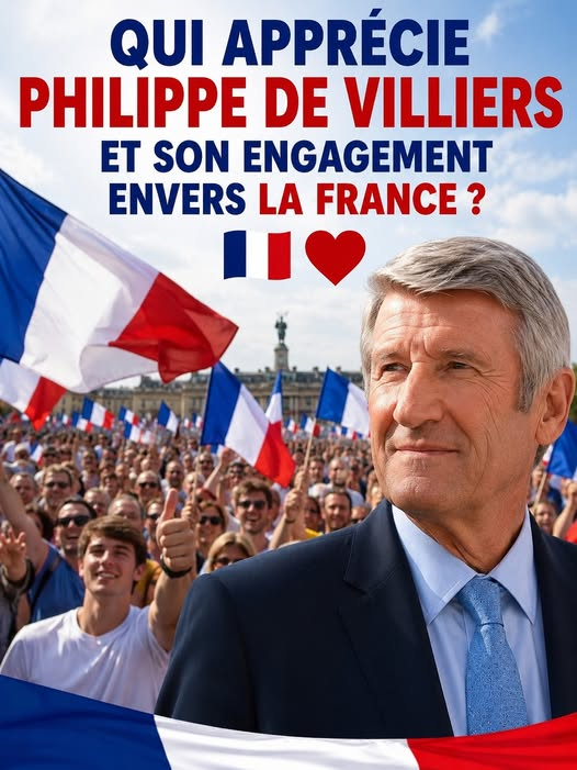 yves06996680's tweet photo. ENORMEMENT DE PERSONNES APPRECIENT PHILIPPE DE VILLIERS UNE PERSONNES HAUTEMENT CULTIVE QUI VEUT DANS L'ASOLU PRESERVER LA FRANCE ET LA REMETTRE SUR LES RAILS 
NEANMOINS MACRON LA DETRUIT https://t.co/8PpbZtMbI0