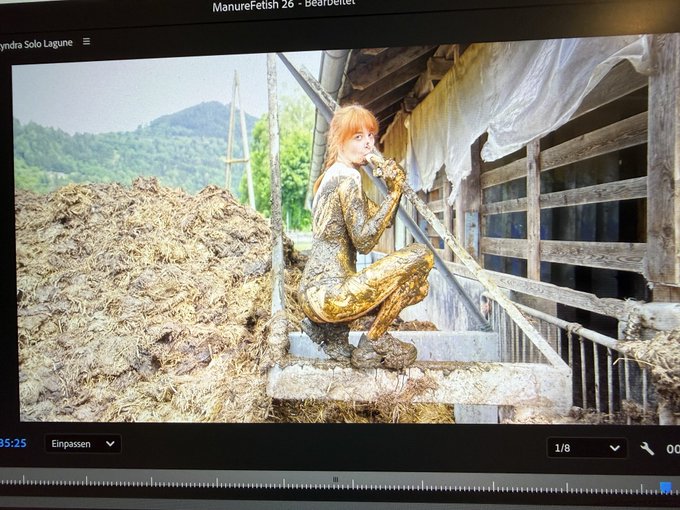 Lyndra Lynn - Hihi soon 🤭 I Found a nice creamy Dunghill 🤭❤️💩 with @manurefetish #manure #manurefetish #dung #cowshit https://t.co/Bf0VTc7ZN8