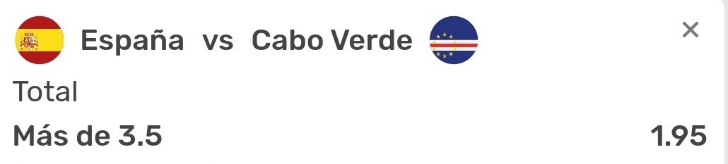 diegogromero's tweet photo. #Mundial 
#España #CaboVerde 
@pibepicks #pibeprops https://t.co/ek9VcpWxxl