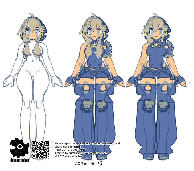 可愛いのでブラッシュアップして何かしらの自主制作に登場させたい