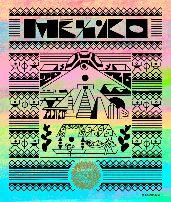 EmbaMexVN's tweet photo. Manuel Tenedor, de Guadalajara, Jalisco, es un ilustrador y creador de contenido digital, reconocido como una figura clave en la gráfica contemporánea y medios independientes. https://t.co/DOvPw5U4xD