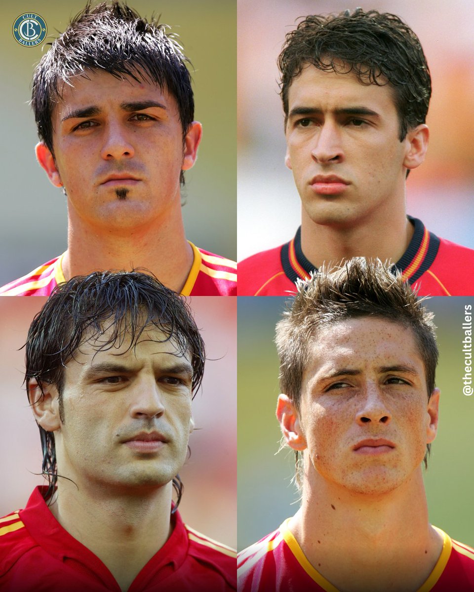 thecultballers's tweet photo. Rank these legendary Spain strikers properly. https://t.co/JhmlzF2H4M