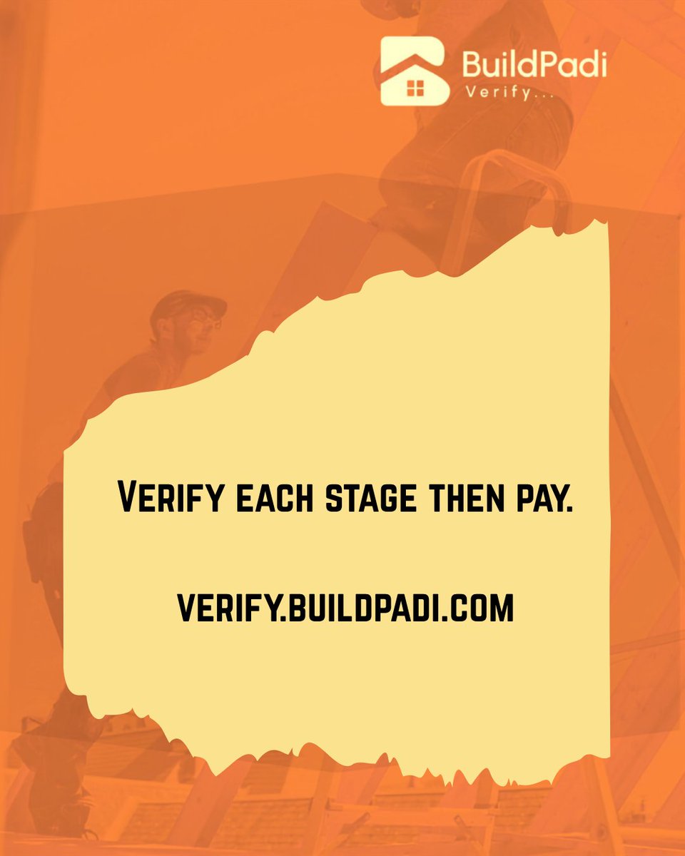 BuildPadi001's tweet photo. Are you paying your contractor in full because you trust them, or are you just don't know how the stages of payment should work? 

Read this to know better!!!! https://t.co/m8k0vdqrGy