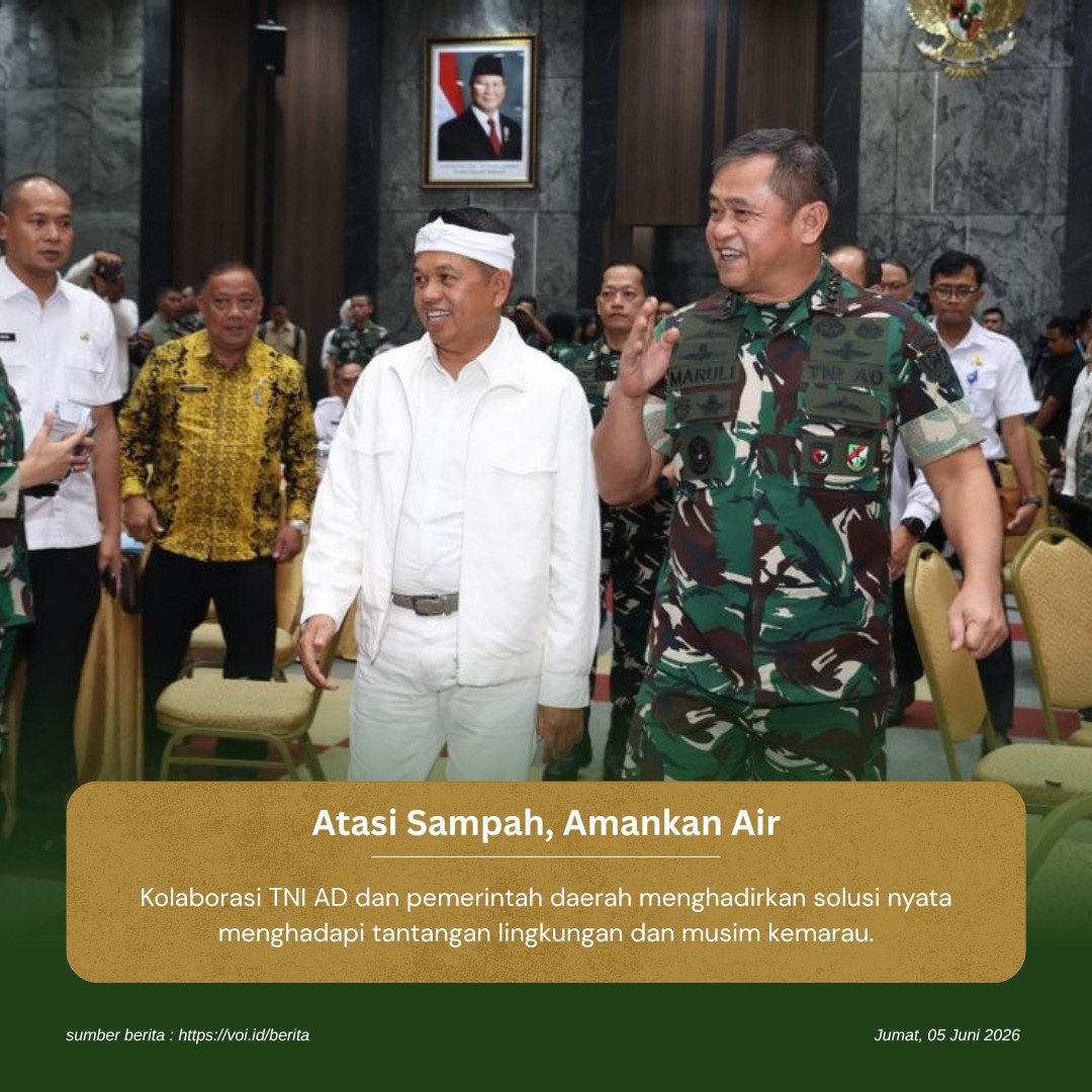 Adipati_mm's tweet photo. Angkatan Bersenjata tak lagi hanya penanganan krisis yang mengandalkan instruksi. Sekarang hadir proaktif menggabungkan tindakan bersama masyarakat.

Satukan Langkah Antisipasi https://t.co/LZiSe9lmyE