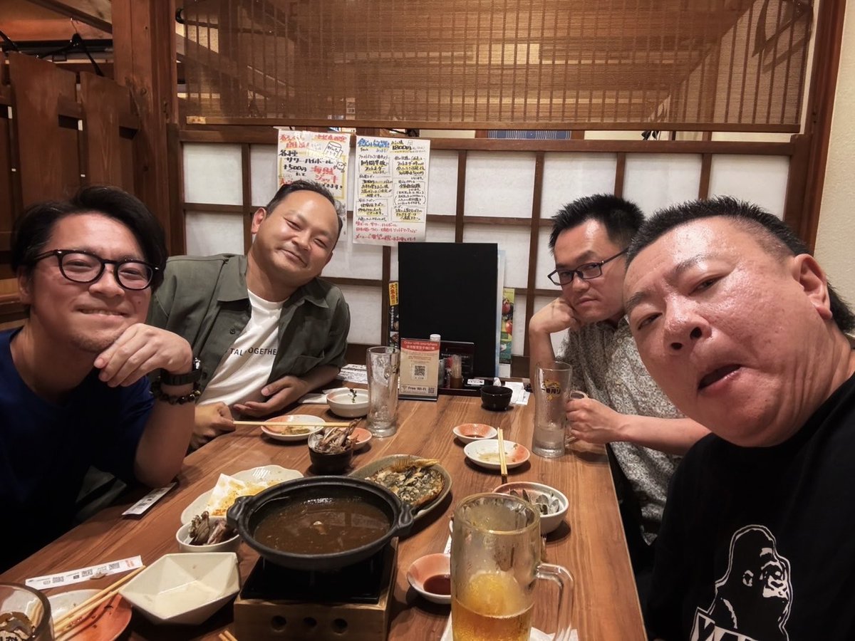 daccibucci's tweet photo. 創価グロリア吹奏楽団の定期演奏会に展覧会の絵で参加させて頂きました‼️
凄い盛り上がりだった🤩
久しぶりに集まったクローバーSQ最高に楽しかったし、打ち上げも楽しすぎた‼️
5時間飲み続けた絵図。酷い。
仲間って良いなぁ〜
そろそろ次のコンサートも企画せねばっ。
皆様、お疲れ様でした☆ https://t.co/kQrn9lrwtC