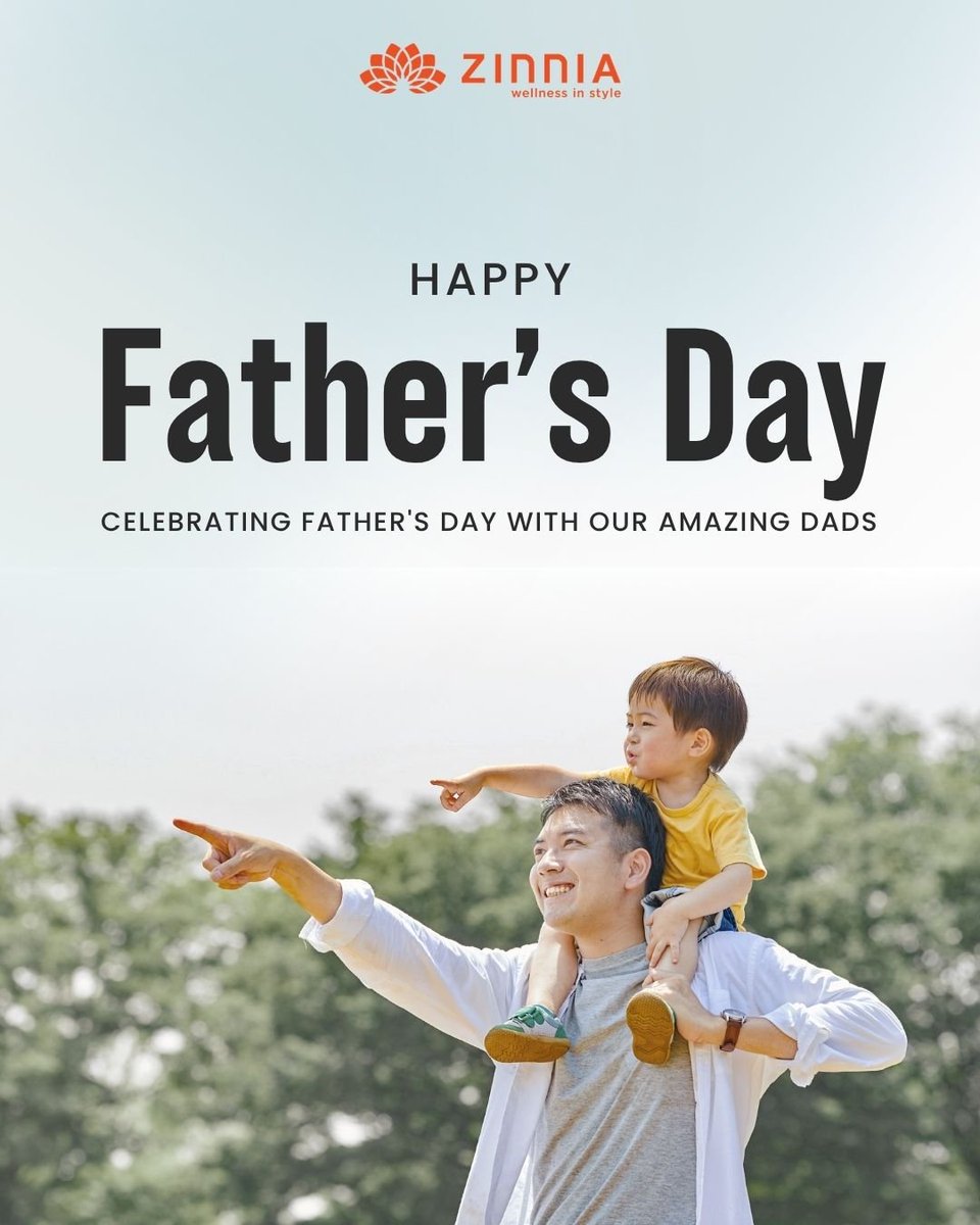 Zinniaglobal's tweet photo. 💙 Happy Father’s Day 💙

Behind every strong family is a father who quietly gives his best every day.
Wishing all dads a life filled with wellness, strength, and lasting happiness. 🧡

#FathersDay #ZinniaGlobal #WellnessInStyle https://t.co/STroIbfIv8