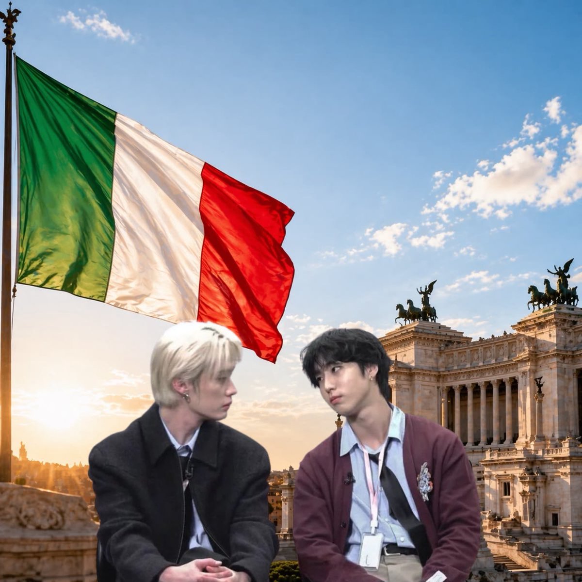 Xoxo1425594Xoxo's tweet photo. LA MINSUNG È UFFICIALMENTE UNA COPPIA ITALIANA 🇮🇹🇮🇹🇮🇹🇮🇹 https://t.co/zWOxZAKhMo