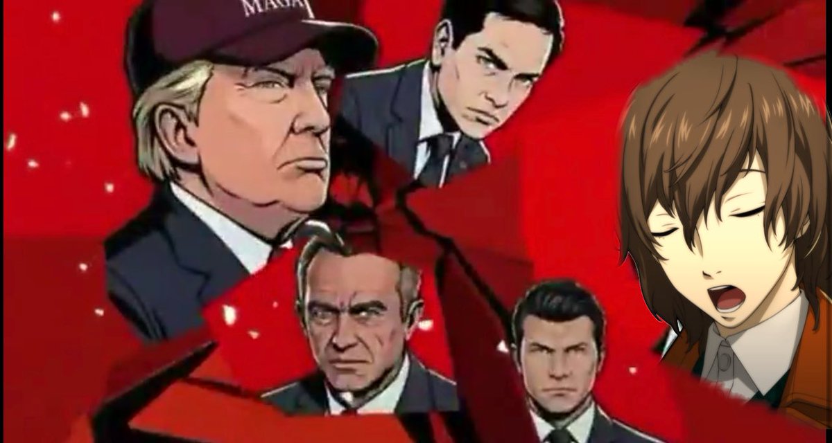 SigmaGooner's tweet photo. Akechi making liberals have cognitive breakdowns for Trump groyper https://t.co/8MU7azIHQB