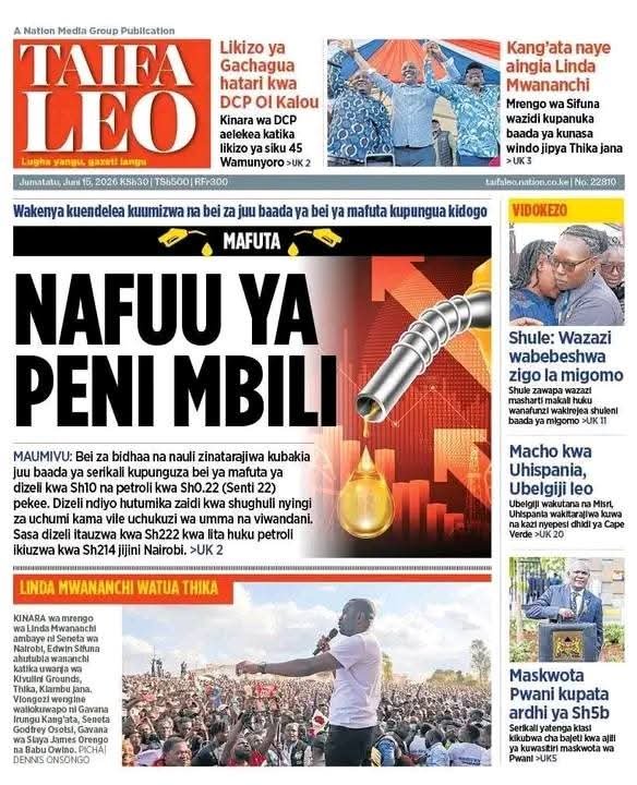 KPaulsmiles's tweet photo. Nothing to celebrate here.
Wacha tukuachie jua. https://t.co/YCSu3nk1at