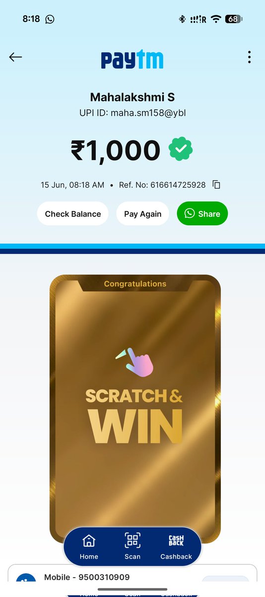 SharukFreakinSk's tweet photo. did my part,

Gpay /Phonepe  9901501720
Name: Mahalakshmi 

Please  share it, Do RT...Hope I will collect as much as I could before tomorrow (Surgery)

Need all ur prayers for Kannan🙏🙏

VERIFIED ONE, &amp; very very NEEDED one, even a single penny of yours can make a change ❤️ https://t.co/dumH79QPns