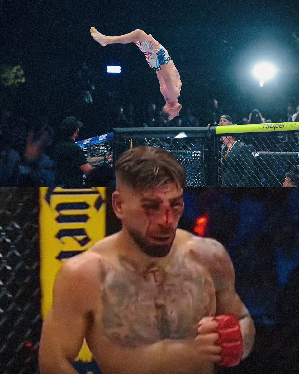 RedCorner_MMA's tweet photo. Officially an undisputed champion, Justin Gaethje stops Ilia Topuria in round 4 on the stool. https://t.co/5J4ccuSWqn