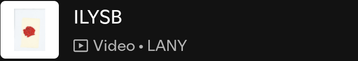 aaaabcdefghijk_'s tweet photo. rap enjoyer na na may ganito sa shazam playlist? yearner yarn??? huli ka na naman sen !

may stripped vers. pa yan ng ilysb sa shazam playlist niya 😭 https://t.co/NmykfmIiQp