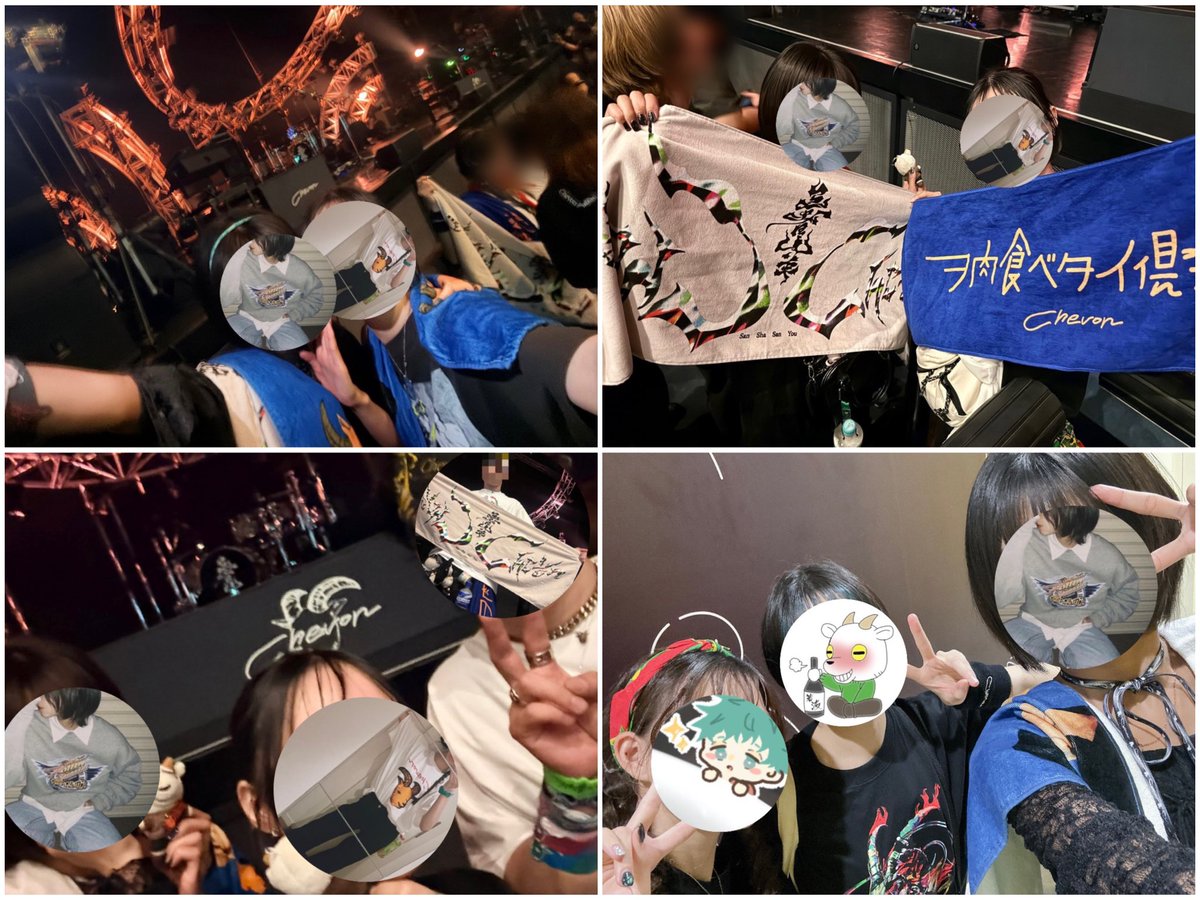 __c7lz_4's tweet photo. 𓃲𓃵 2026.6.13,14 三者山羊 福岡編 𓃲𓃵

今回もまた 、Chevonに救ってもらいました 。
貴方達の奏でる一音一音が 、紡ぐ一言一言が 、
どれだけ力になって 、勇気になっているか 。
私が貴方達に救ってもらったように 、
今度は貴方達を救えるように 、
もっとたくさん声と愛を届けます 。

救われることを怖がらずに 、
一人で閉じ込もろうとしないでね 。
もっと私たちを頼ってね 。

私たちが貴方達の居場所になれてるのなら 、
それは貴方達が私たちの居場所に
なってくれたからで 、
ChevonがChevonで居続ける限り 、
これから先もずっと変わらないよ 。

｢絶対｣なんてことも 、｢永遠｣なんてことも 、
ないことは分かってるけど 、
そうであってほしい 、そうでありたいと
願わずには居られないんだよな 。

本当にありがとう 。
陳腐で平凡な言葉でしか伝えられないけど 、
Chevonが大好きです 。何があっても 。
永遠に 、共依存で 。