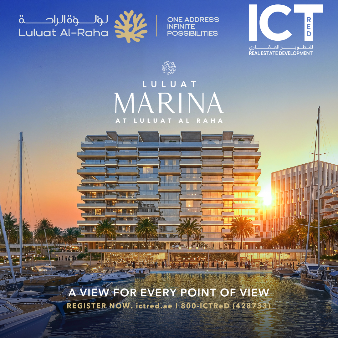 ICTReDx's tweet photo. Luluat Marina, where the view becomes part of everyday life within Marina District – Luluat Al Raha.

Views and a payment plan designed around you with only 3% down payment. https://t.co/qY3EMw9drd