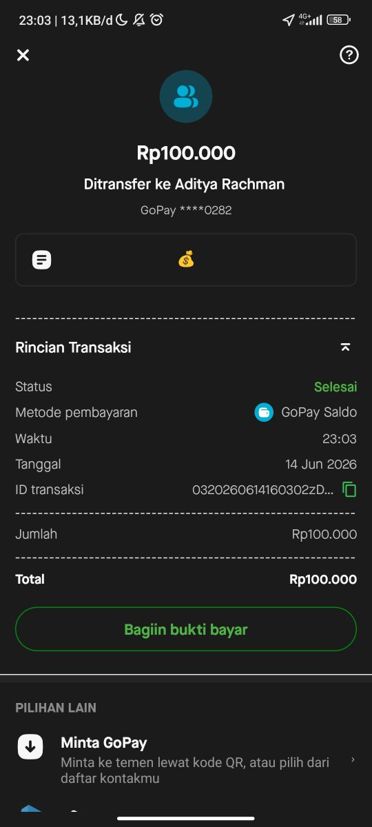 ppocicank's tweet photo. In this economy, emang harusnya jadi warga yang baik.. Semalem ada orang nelfonin biasa kirain dari BCA buat nawarin asuransi, pas di angkat "Bang, ada gopay ke kirim ke nomer abang 100rb" Padahal beda 1 angka doang tpi gw kirim ke orang nya balik 😁 https://t.co/FEaK2A78sm