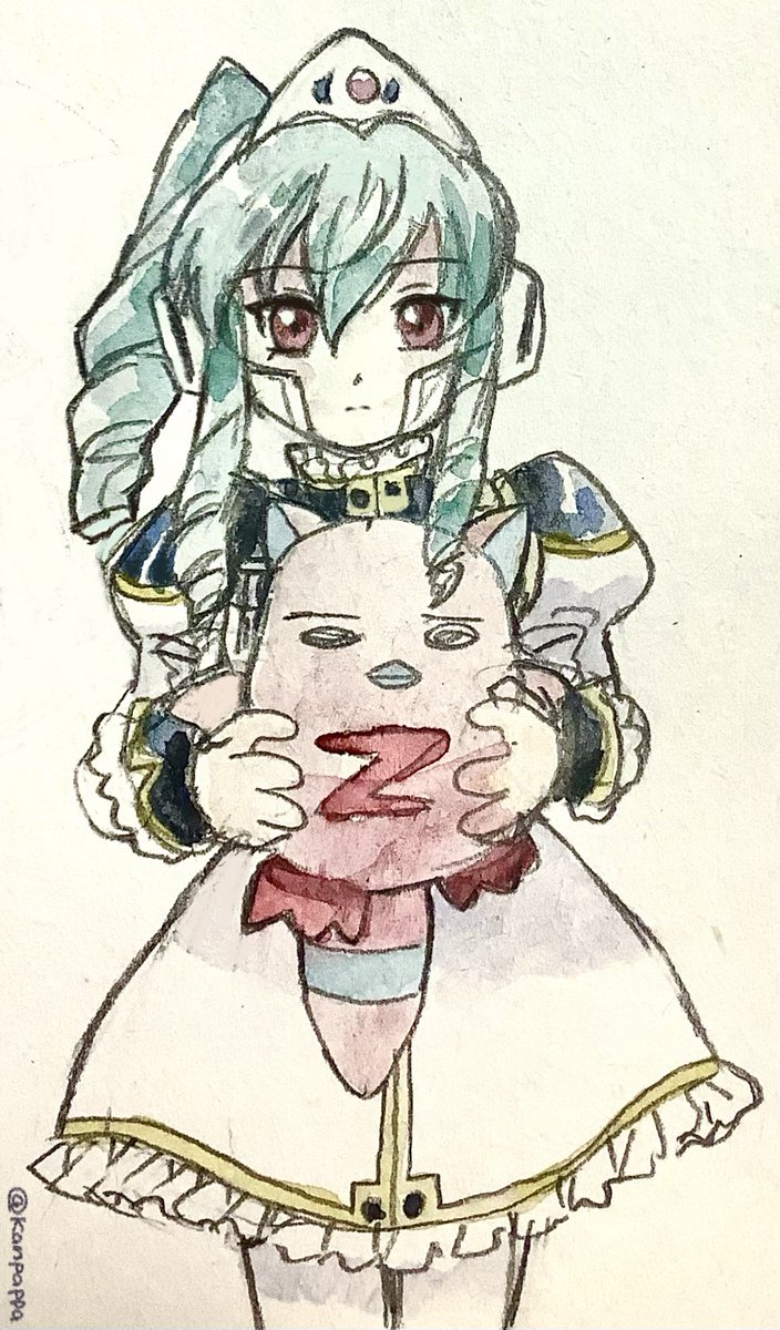kanpappa's tweet photo. ヴァニラさんとノーマッド https://t.co/7QpeDxkmig