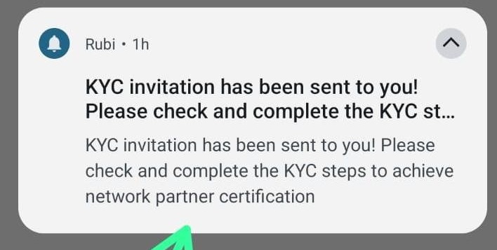 RubiMigration's tweet photo. 🚨 $Rubi Update 👀

Rubi KYC has officially started! ✅

Many active members have already started receiving their KYC notifications. 📩

Stay active and keep checking your account for KYC updates. 🔥

Join Tg for updates 👇
https://t.co/rZV2uKO6at

#RubiNetwork https://t.co/NiYbOqzGI4